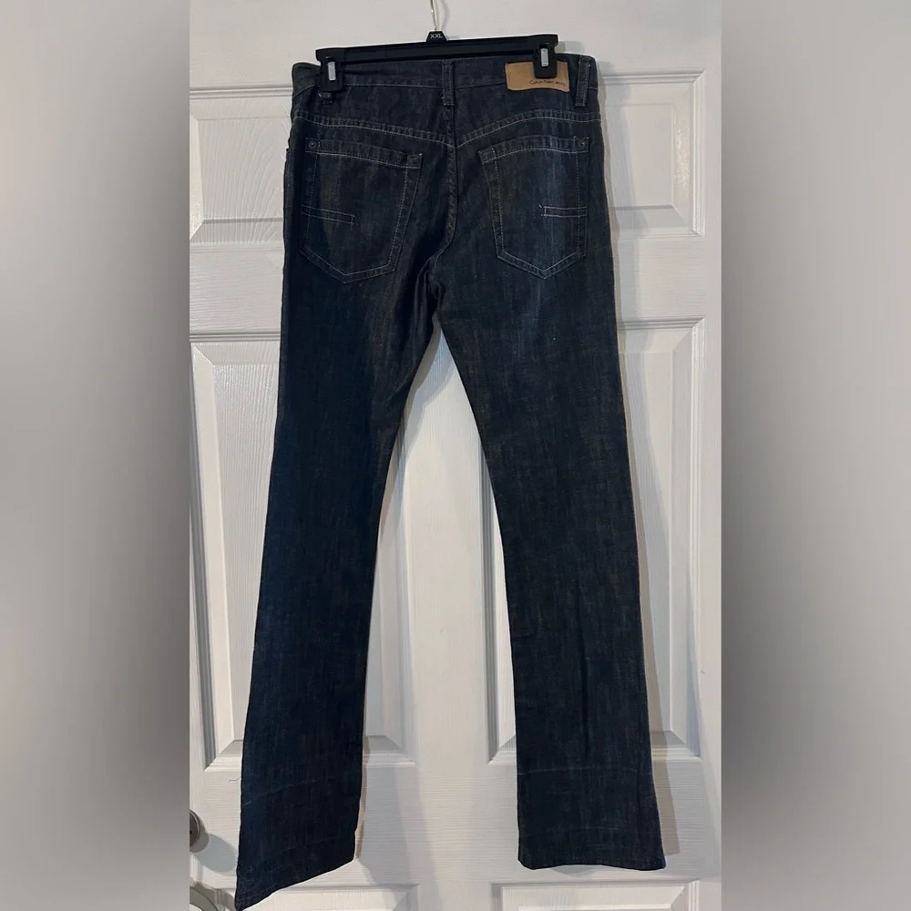 Calvin Klein Men's Dark Denim lightweight Jeans